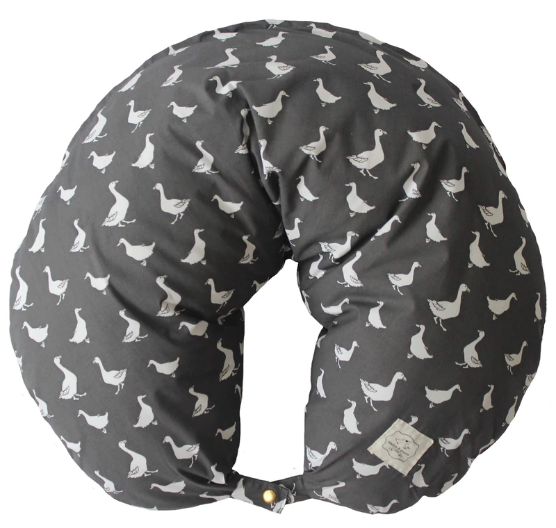 dackis & goosie Nursing Pillow, Dusty Grey, Dusty Grey