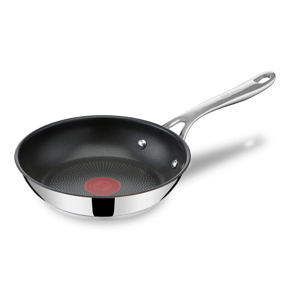 Tefal Jamie Oliver Cook's Direct 20cm Frying Pan, Non-Stick Titanium Coating, Thermo-Signal™ Heat Indicator, Induction Compatible, Oven Safe, 10-Year Guarantee, E3040244