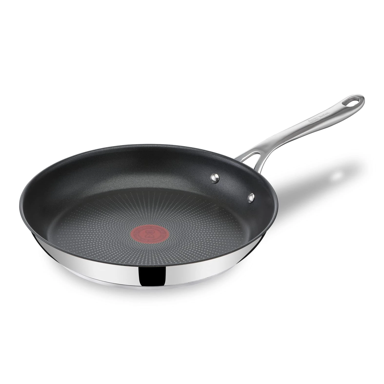 Tefal Jamie Oliver Cook's Direct 28cm Frying Pan, Non-Stick Titanium Coating, Thermo-Signal™ Heat Indicator, Induction Compatible, Oven Safe, 10-Year Guarantee