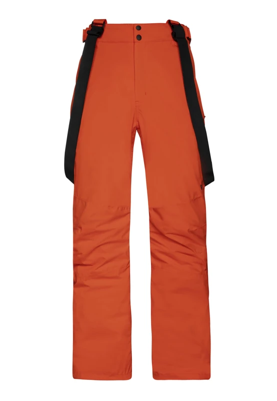 Protest Miikka Men's Ski Trousers, Orange Fire, XS - Image 1