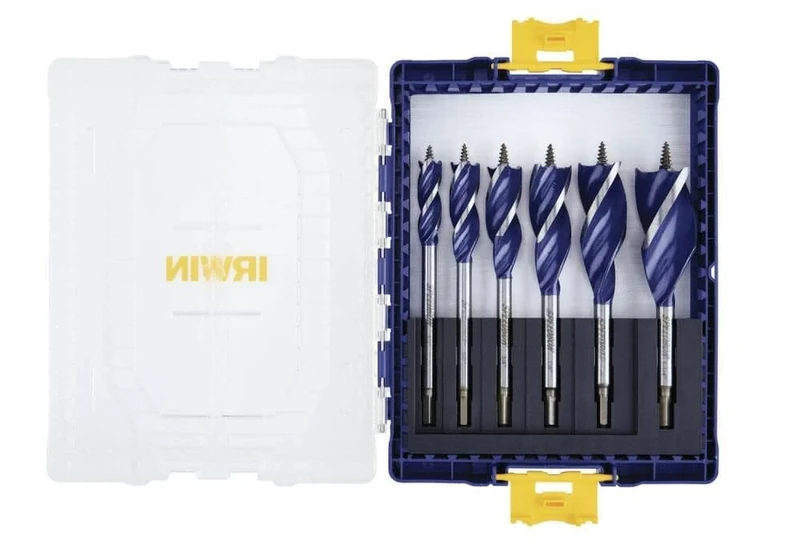 Irwin Tools IRWIN Speedbor Drill Bit Set for Wood, 6-pc. (IWAX236PC)