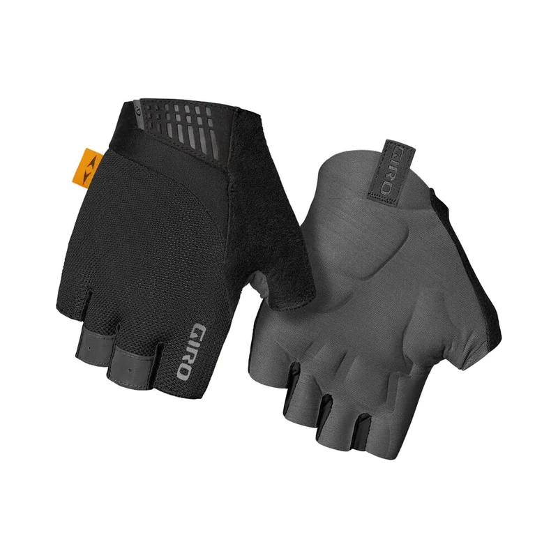 BELL Giro Supernatural Glove Seamless Molded Palm Multi-Density Padding for Comfort & Control, Road & Mixed-Surface Riding, Color: Black, Size: L