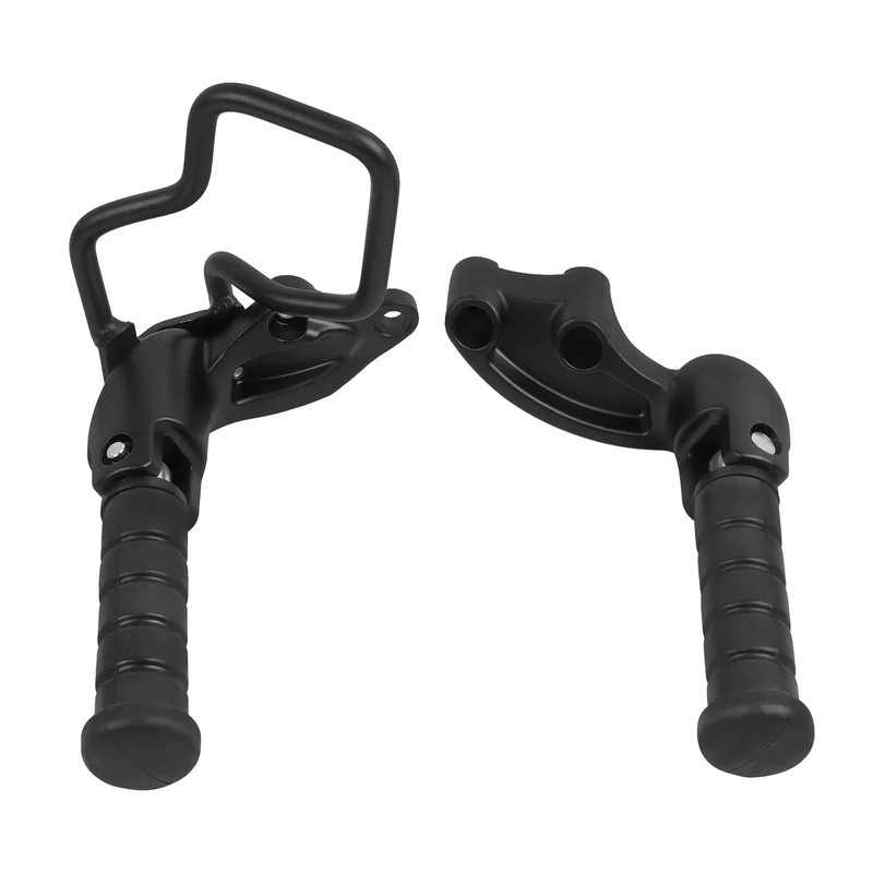 Worldmotop Motorcycle Footpegs Rear Passenger Foot Pegs for Indian Scout 2015-2022 Scout Sixty 2016-2022 Scout Bobber 2018-2022 Foot Rests Pedal(black)