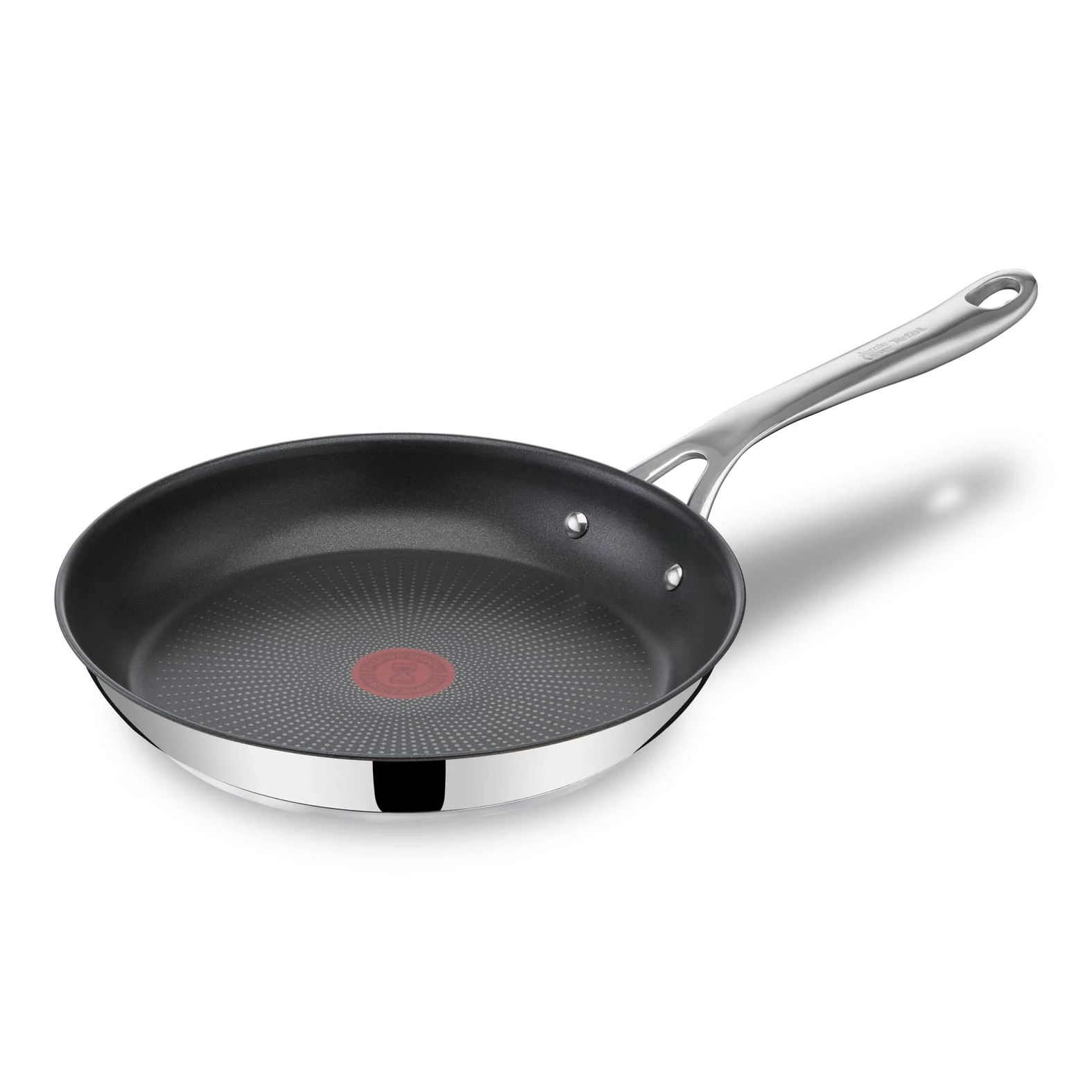 Tefal Jamie Oliver Cook's Direct 24cm Frying Pan, Non-Stick Titanium Coating, Thermo-Signal™ Heat Indicator, Induction Compatible, Oven Safe, 10-Year Guarantee, E3040444