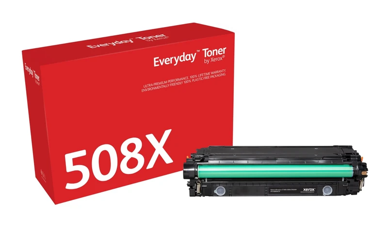 Xerox Everyday Compatible HP 508X CF360X Black Toner, High Capacity
