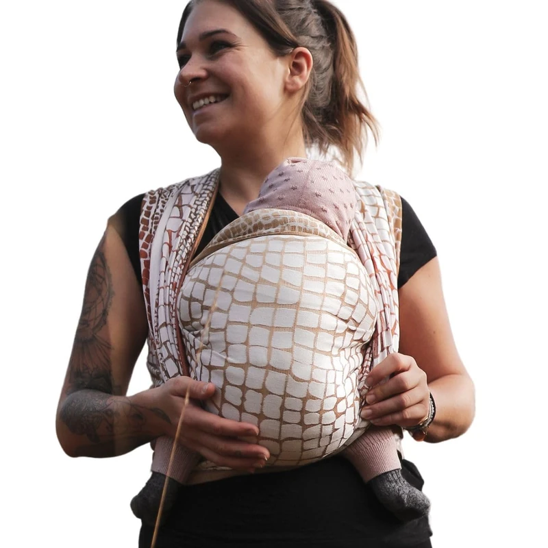 Hoppediz Woven Baby Sling - 100% Organic Cotton - 4.60m