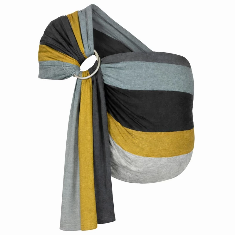 Hoppediz Ring-Sling Baby Carrier - 100% Cotton - Gent Design