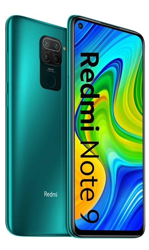 Xiaomi Redmi Note 9 4GB+128GB, 6.53" DotDisplay, 5020Mah Large Battery, Forest Green, Official UK Version + 2 Year Xiaomi Warranty - Image 1