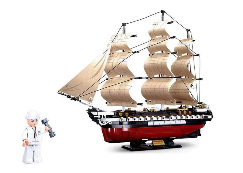 Sluban Modelbricks-uses Constitution 1x-21 Frigate 1:170
