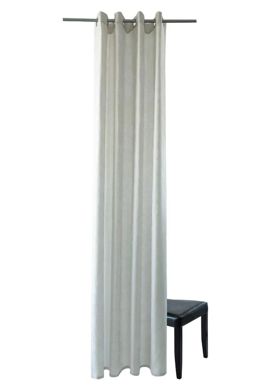 Homing Opaque curtain with eyelets cream (1 piece) 245 x 140 cm (H x W)