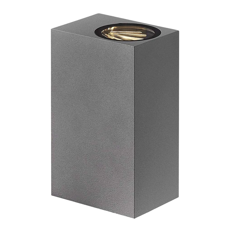 Nordlux 2019071010 Asbol KUBI LED Wall Light (Grey) - Image 1
