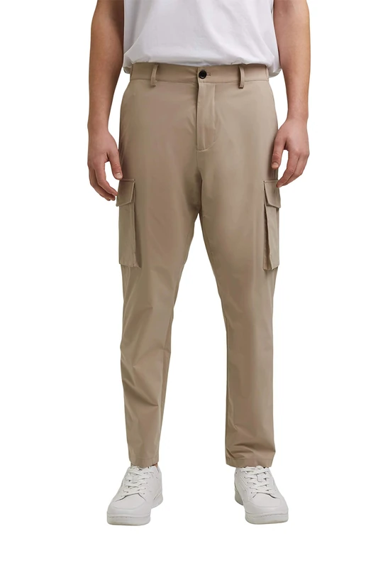 ESPRIT Men's 021eo2b310 Suit Pants, 270/Beige, 36