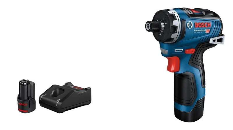 Bosch Professional 12V System GSR 12V-35 HX Cordless Drill/Driver (Incl. 2x 3.0 Ah Rechargeable Battery, GAL 12V-40 Charger, in Cardboard Box)