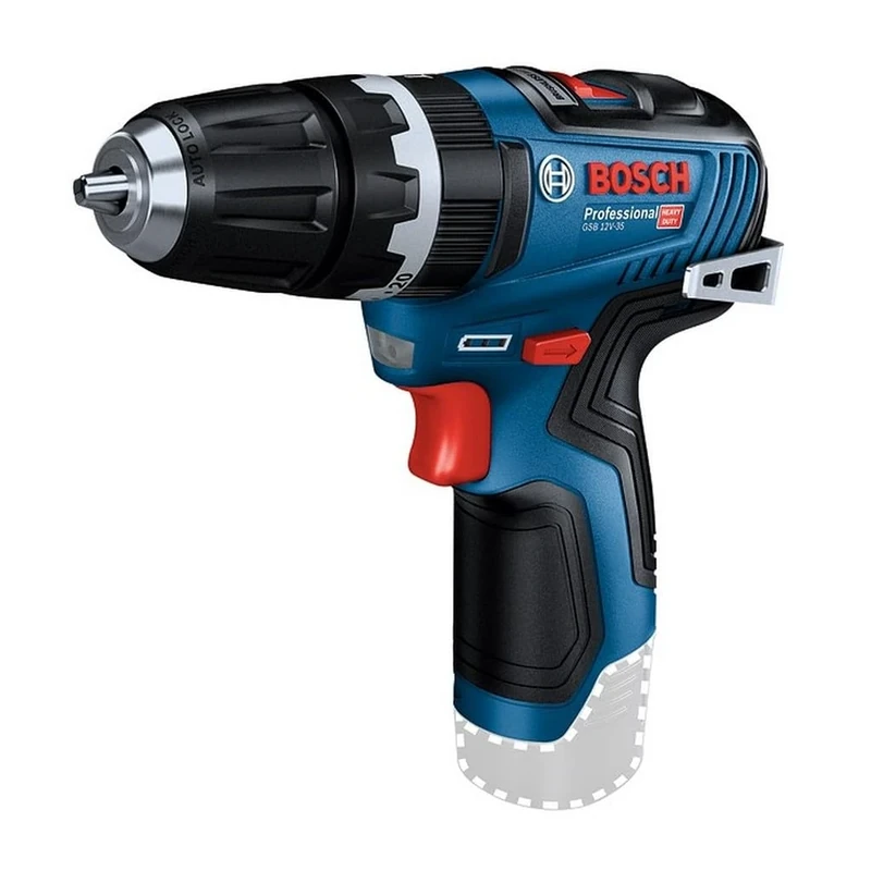Bosch Professional 12V System GSB 12V-35 Cordless Combi Drill (max. Torque Hard/Soft of 20/35 Nm, Without Battery/Charger)
