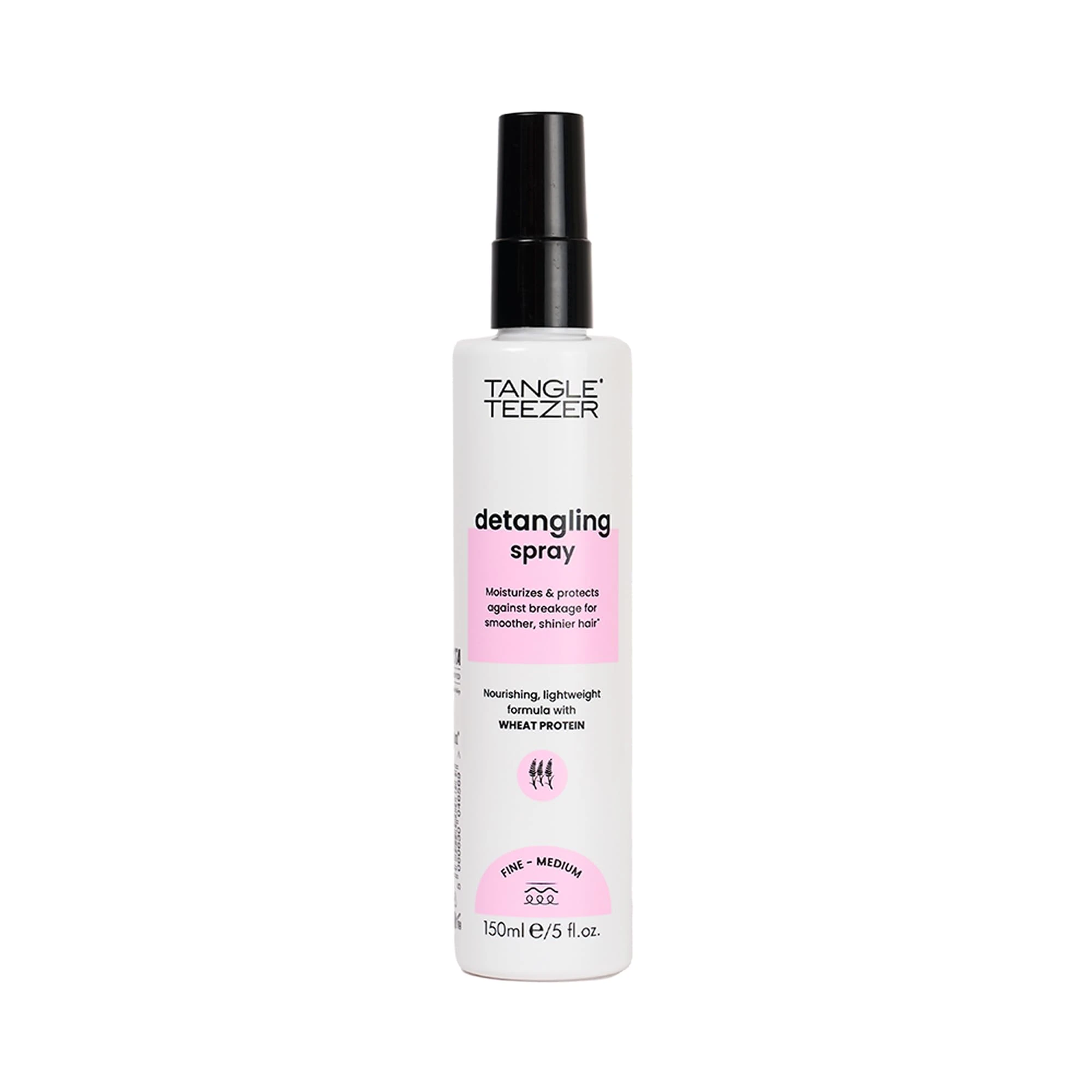 Tangle Teezer Detangling Spray for Fine & Medium Hair - Moisturises, Nourishes, Strengthens - Made with Wheat Protein - Vegan & Cruelty Free Gentle & Quick Detangling