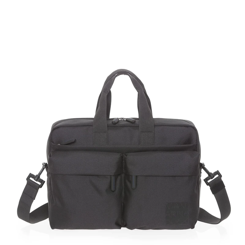 Mandarina Duck DISTRICT, Men’s DISTRICT BRIEFCASE, Black Ink,