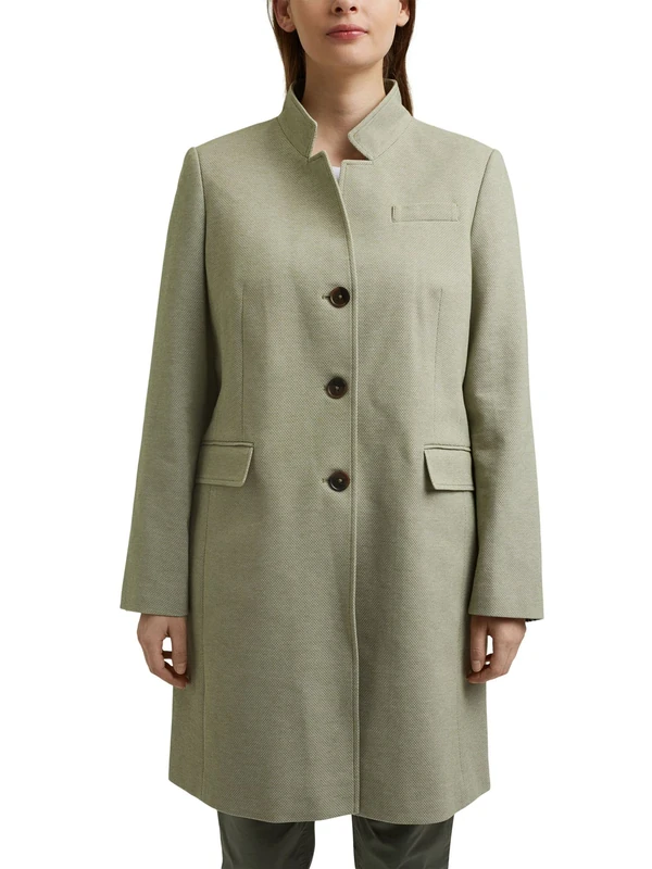 ESPRIT Women's Jacket, Light Khaki, 20