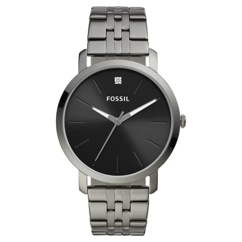 FOSSIL Men's Watch Lux Luther 44 MM Grey Stainless Steel, BQ2419 - Image 1