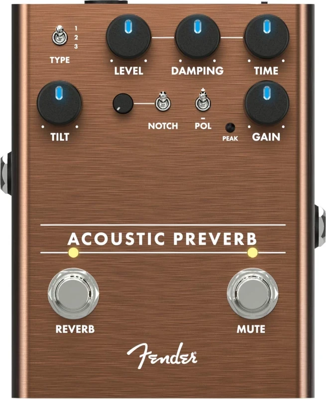 Fender 'Acoustic Preamp/Reverb' Guitar Effects Pedal