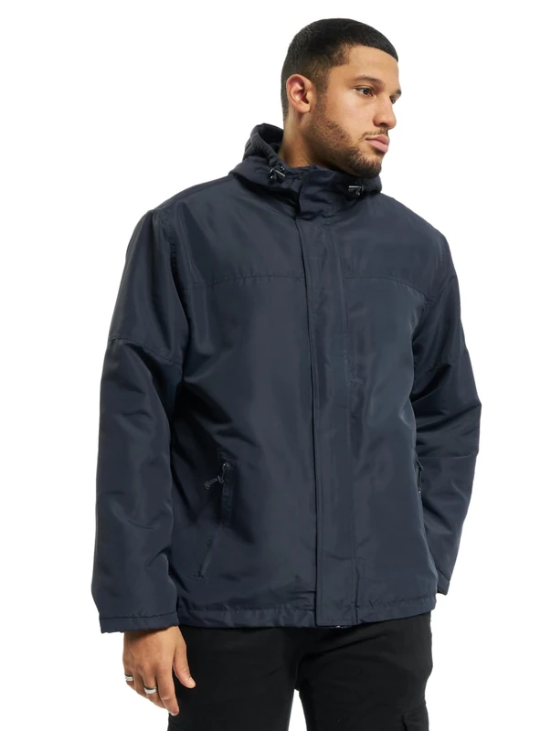 Brandit Frontzip Windbreaker, color: navy, size: 3XL