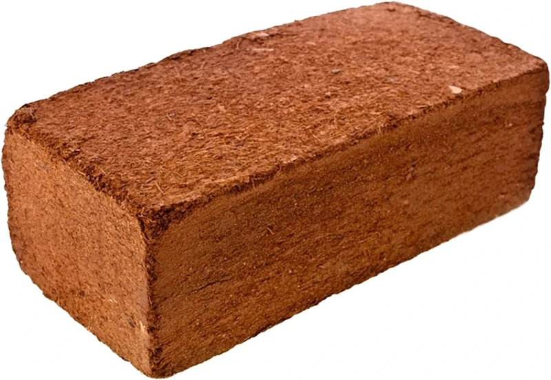 1 x 9L Coir Briquette, Compost Block, Seedlings, Reptile/Snail Bedding Wormcity (1)