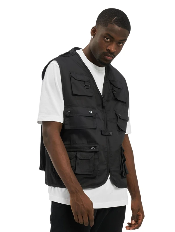 Brandit Hunting Vest, color: black, size: 6XL