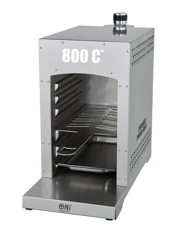 NJ Steak Grill Gas Barbecue Infrared 800 °C Portable Stainless Steel BBQ Multi-functional Outdoor Camping LPG - Image 1