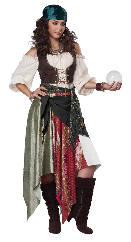 California Costumes Renaissance Fortune Teller Pirate Costume - Large
