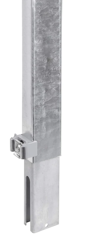 Alberts GAH Erhard 672652 Raiser for Easily Raising an Existing Double Rod Mat Fence Hot-Dip Galvanised Height Posts 60 x 40 mm, Höhe: 600 mm