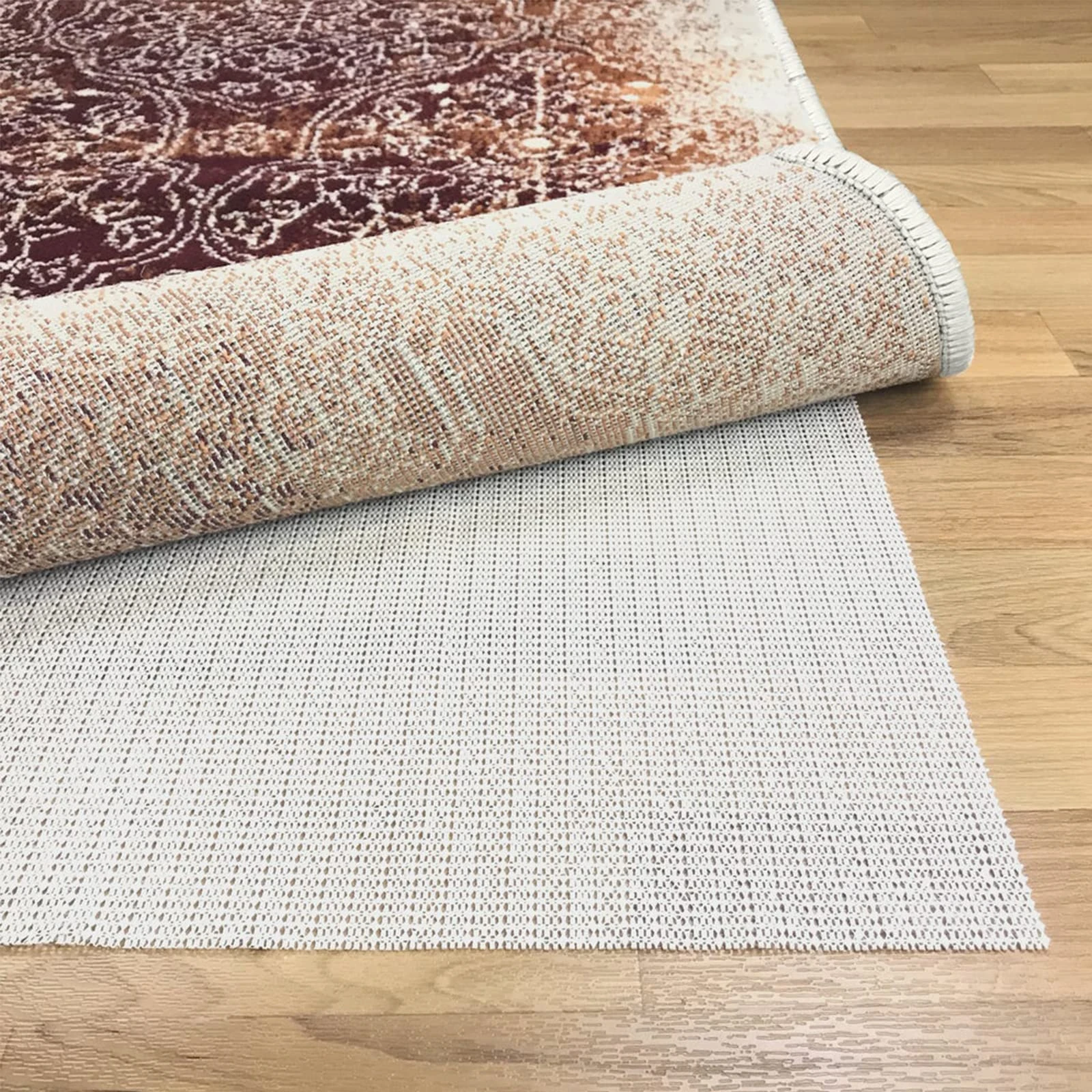 MAIYADUO 100x150 cm Rug Pad Anti Slip Non Slip Rug Mat Liner Gripper Underlay for Hard Floors