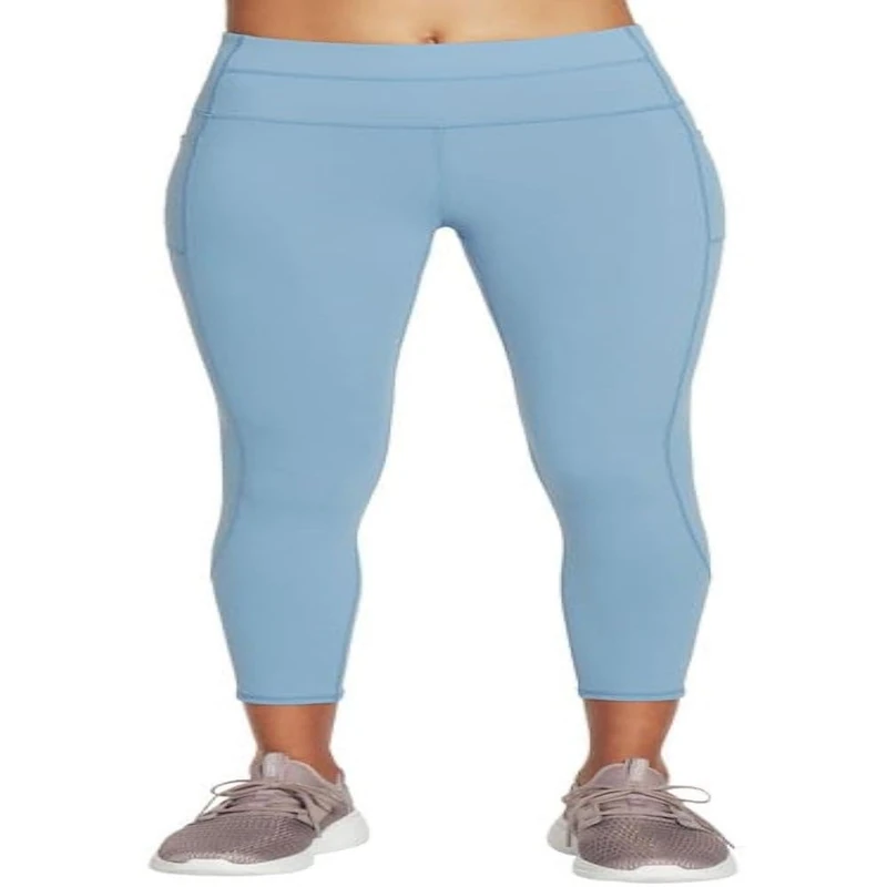 Skechers Women's Goflex Hw 7/8 Ii Leggings, Blue, XXL UK