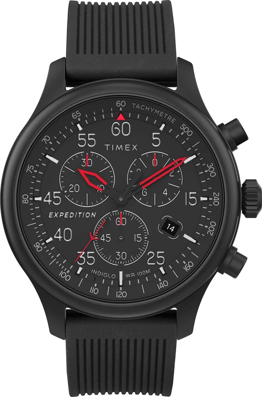 Timex Men's Expedition Field 43mm Chronograph Watch
