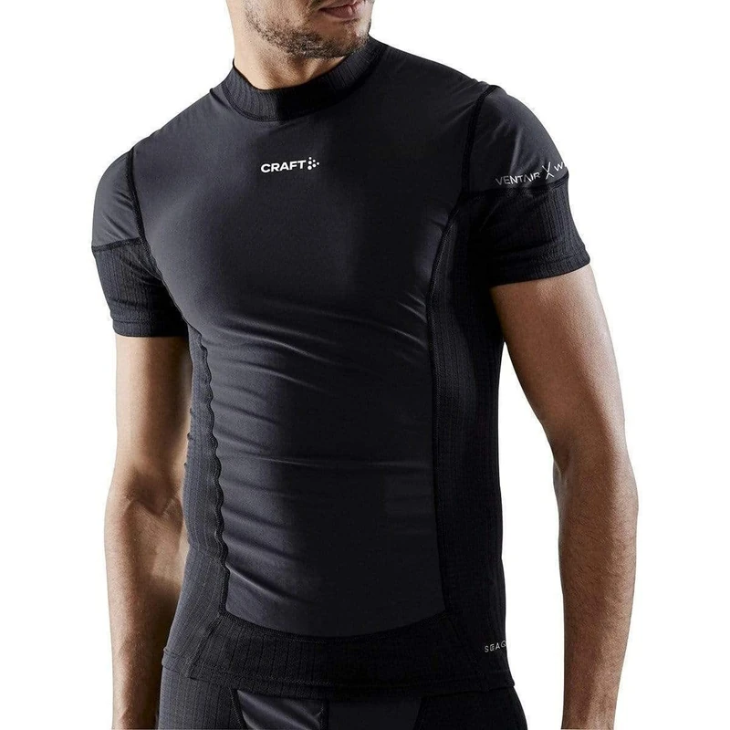 Craft Men's Active Extreme X Wind M Tops, Black/Granite, L UK