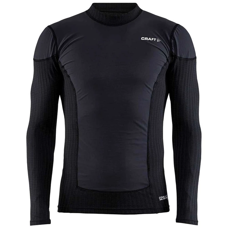 Craft Active Extreme X Wind Long Sleeve Baselayer Men - Black/Granite, Small