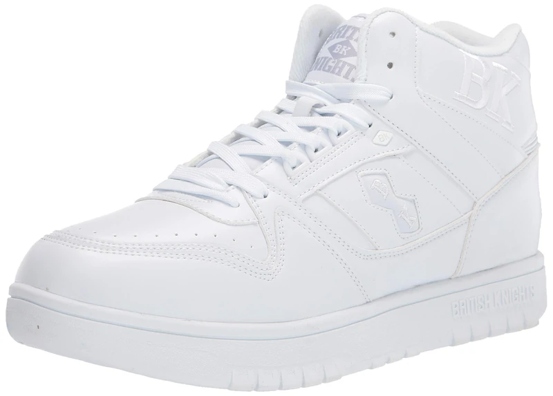 British Knights Men's Kings SL Sneaker, White, 7.5 UK
