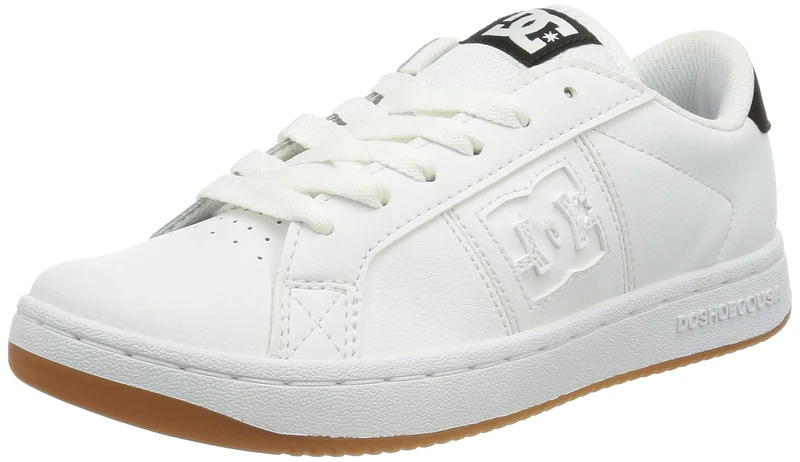 Dc Shoes Men's Striker Shoe, White/Black/Gum, 9 UK