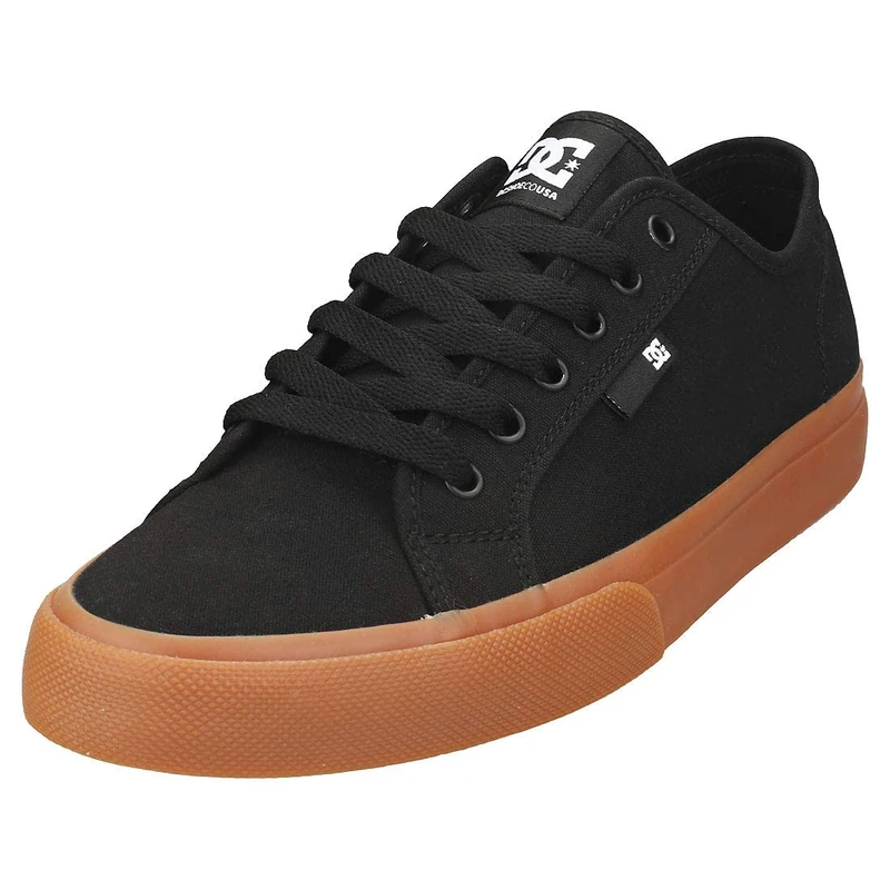 Dc Shoes Men's Manual Shoe, Black/White, 3.5 UK - Image 1