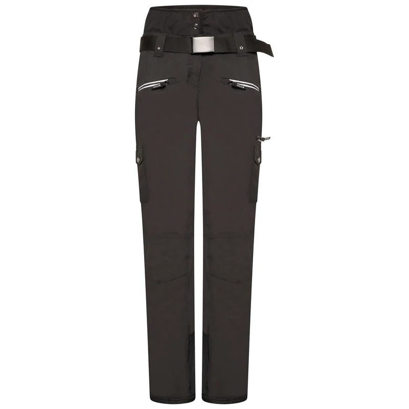 Dare 2b Liberty II Waterproof, Insulated and Breathable Ski Pants with Seam Seams and Integrated Gaiters for Women Black FR: 2XL (Manufacturer's Size: 18) - Image 1