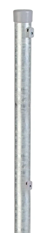 GAH-Alberts Zaunpfosten Maschendrahtzäune 622107 Wire Mesh Fences Hot-Dip Galvanised Length 1500 mm Post Diameter 42 mm, für Geflechthöhe: 1000 mm