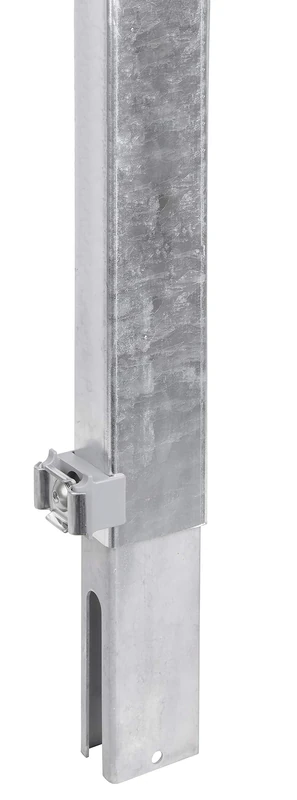 Alberts Erhard 672683 Fence Raiser | for Easy Raising of an Existing Double Rod Mat Fence | Hot-Dip Galvanised | Height 800 mm | for Posts 60 x 40 mm