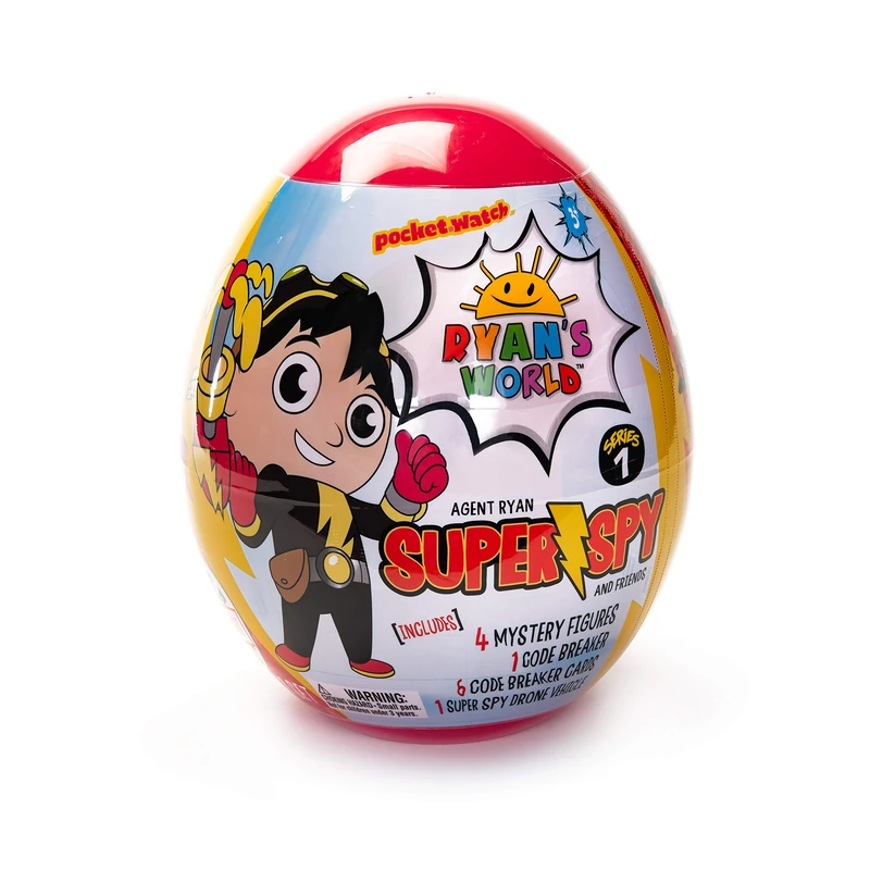 Ryan's World 919050.002 Giant Spy Egg Playset