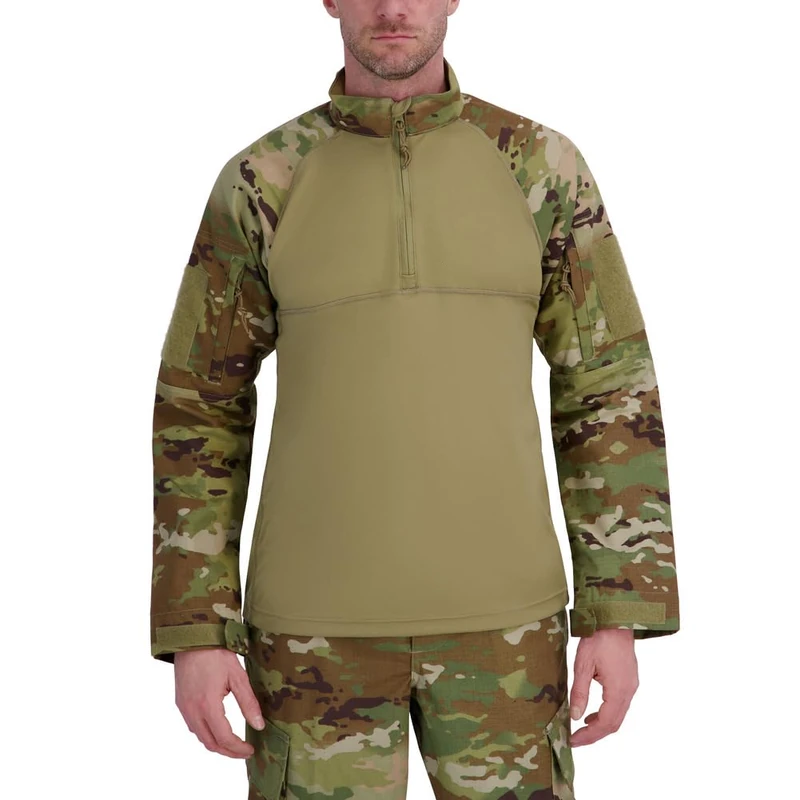 Propper Men's Tactical Combat Shirt Henley, Scorpion OCP, Medium Tall
