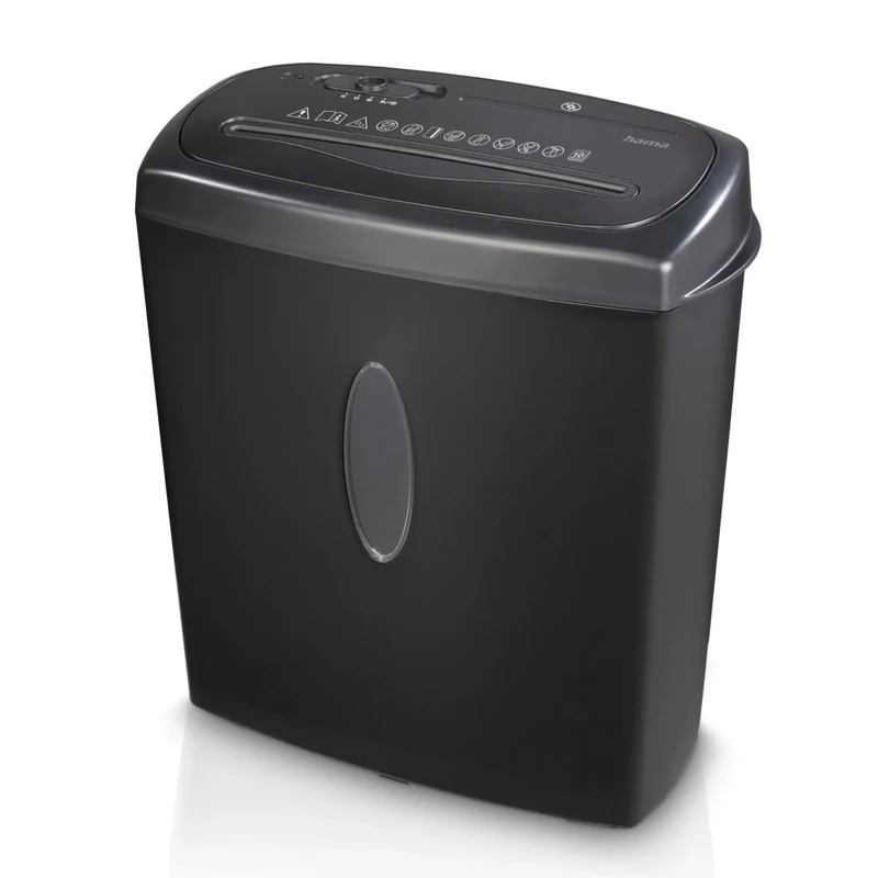 Hama Home X12CD paper shredder Cross shredding 72 dB 22 cm Black - Image 1