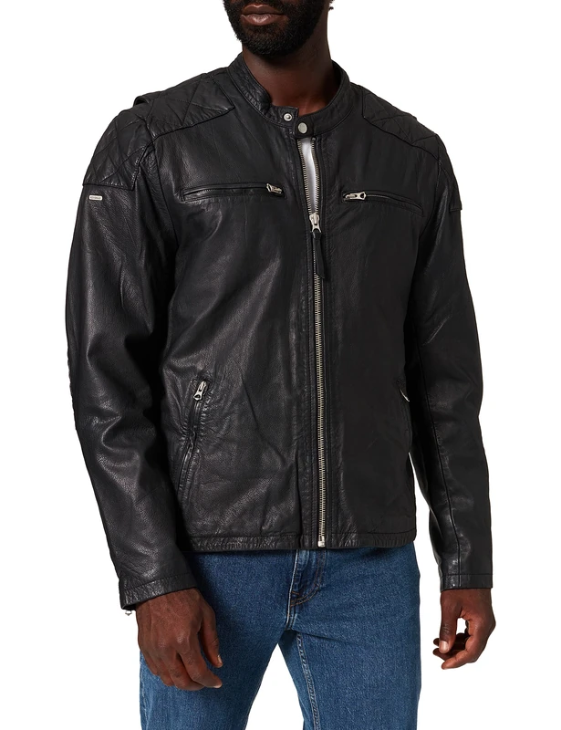 Superdry Men's Moto Racer JKT Jackets, Black, XS