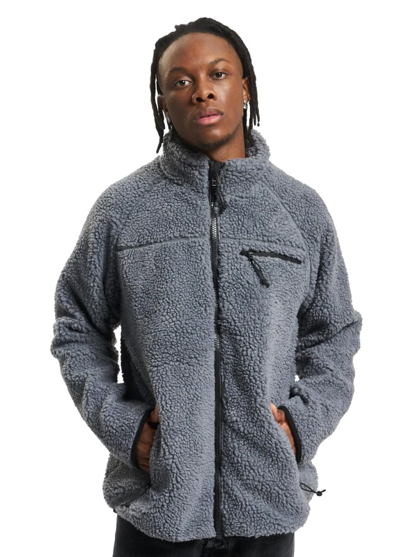 Brandit Teddyfleece Jacket, color: anthrazit, size: S - Image 1