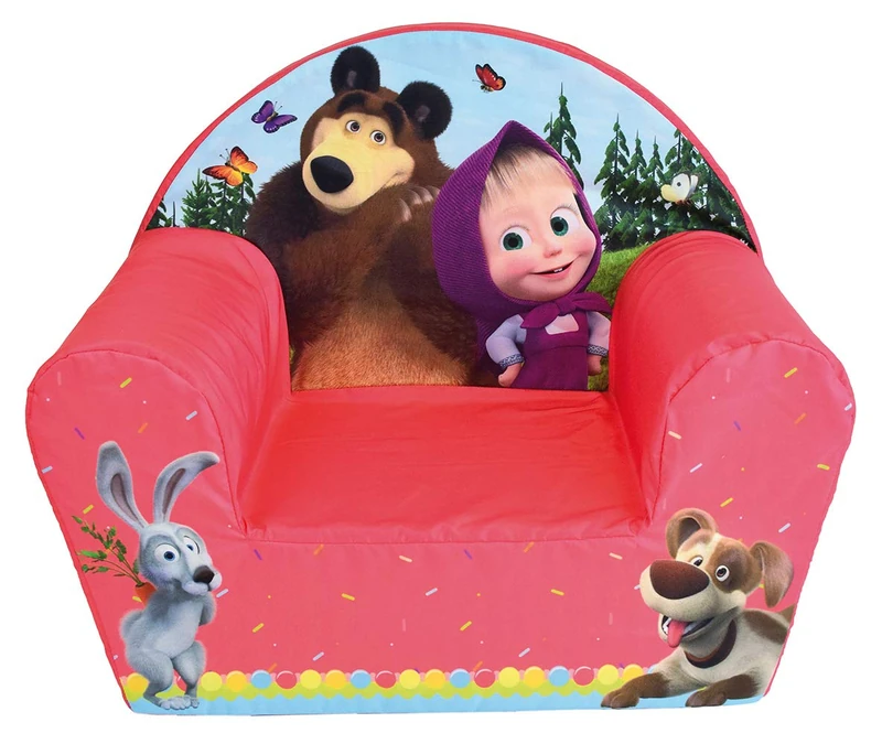 Fun House Masha et Michka 713340 Children's Chair - Image 1
