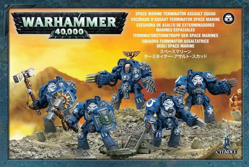 Games Workshop - Warhammer 40,000 - Space Marines: Terminator Assault Squad