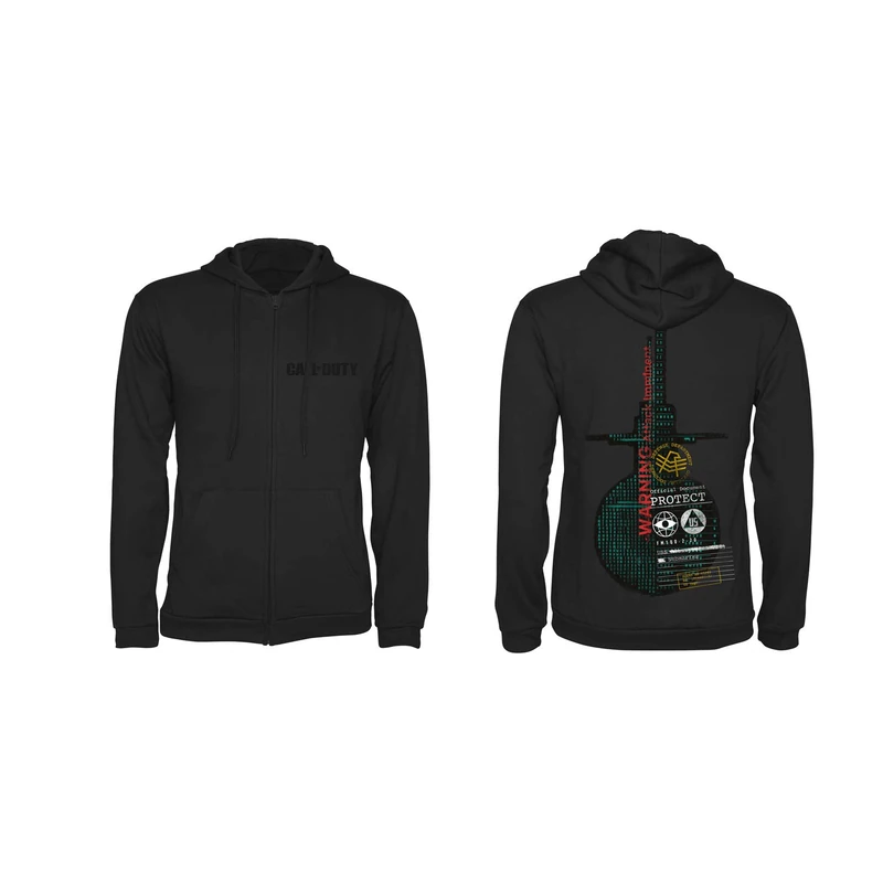 Call of Duty: Cold War Zipper Hoodie "Protect" Black Size XL