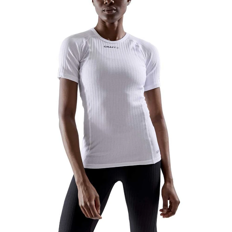 Craft Active Extreme x Round Neck Short Sleeve Women Baselayer - White, Large