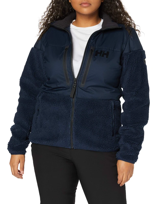 Helly Hansen Hellyhansen Arctic Ocean Windproof Pile Fleece Jacket Women's - Navy, XS